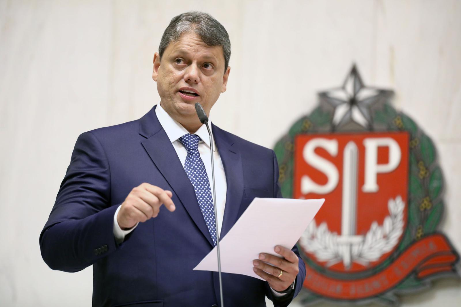  Tarcísio vê com bons olhos a inclusão de PCC e CV na lista de terrorismo.