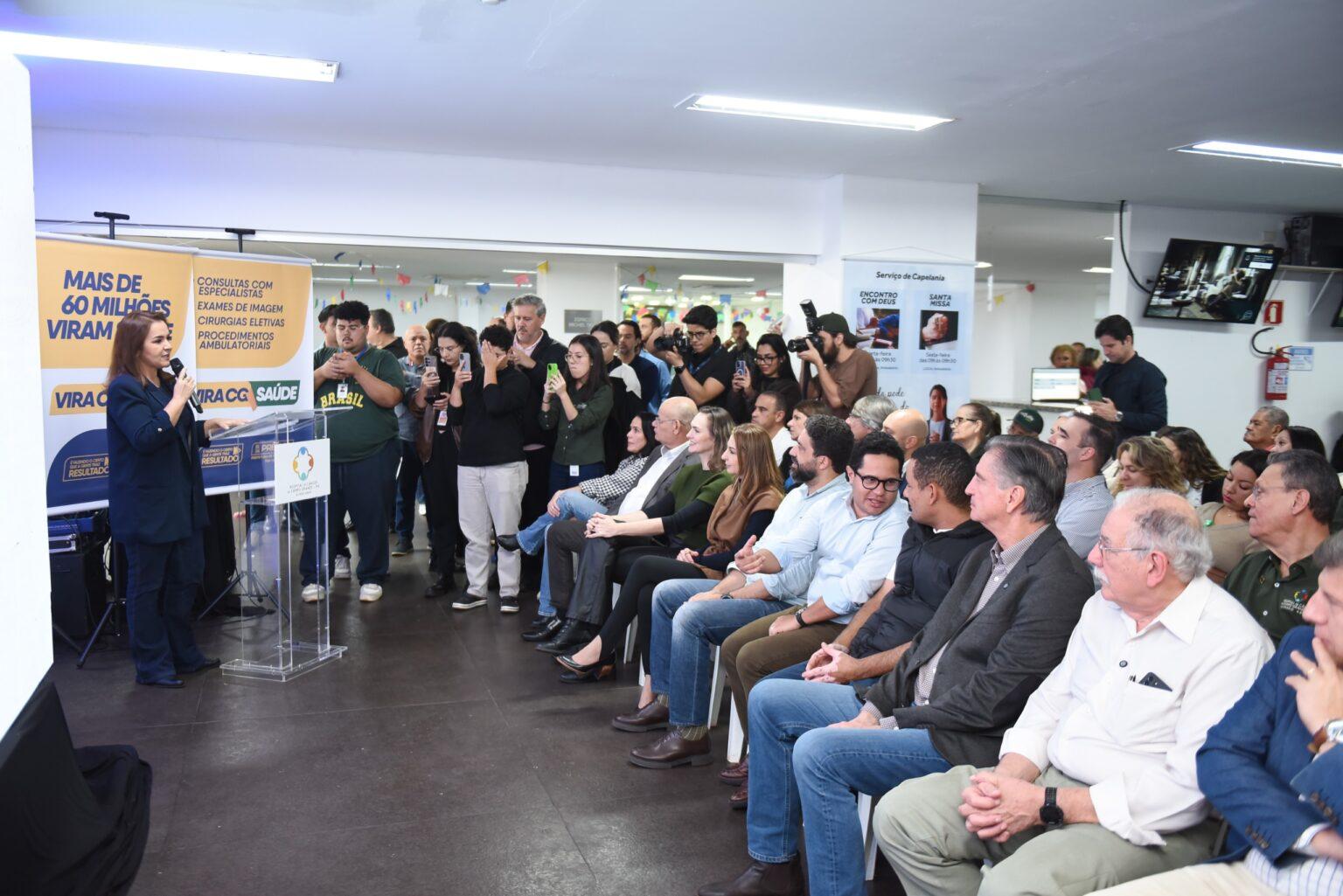 Vira CG Saúde leva exames e cirurgias ao Hospital de Câncer.