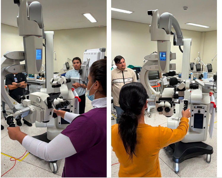 Governo de MS amplia capacidade cirúrgica do HR da Costa Leste com microscópio de alta tecnologia. Governo de MS amplia capacidade cirúrgica do HR da Costa Leste com microscópio de alta tecnologia.