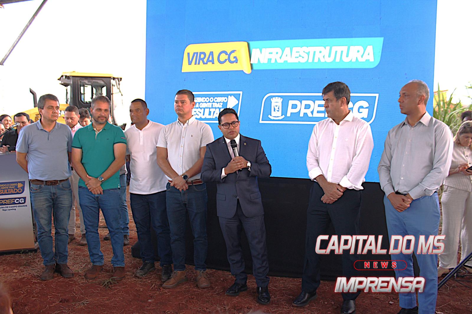 Em entrega de nova obra, Papy ressalta atuação dos vereadores para acelerar o asfalto no Jardim das Nações.