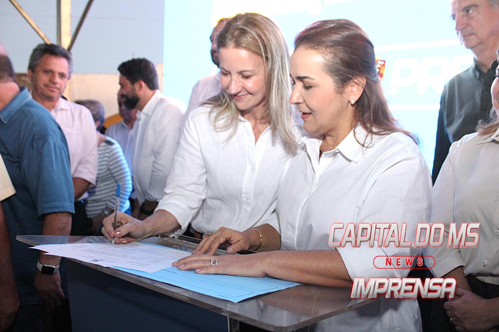 Secretário da SEAR, Darci Caldo, participa do lançamento da pavimentação asfáltica e destaca união política que viabiliza investimentos de R$ 280 milhões em Campo Grande. Secretário da SEAR, Darci Caldo, participa do lançamento da pavimentação asfáltica e destaca união política que viabiliza investimentos de R$ 280 milhões em Campo Grande.