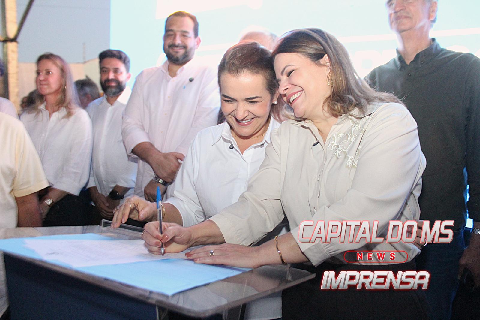 Secretário da SEAR, Darci Caldo, participa do lançamento da pavimentação asfáltica e destaca união política que viabiliza investimentos de R$ 280 milhões em Campo Grande. Secretário da SEAR, Darci Caldo, participa do lançamento da pavimentação asfáltica e destaca união política que viabiliza investimentos de R$ 280 milhões em Campo Grande.