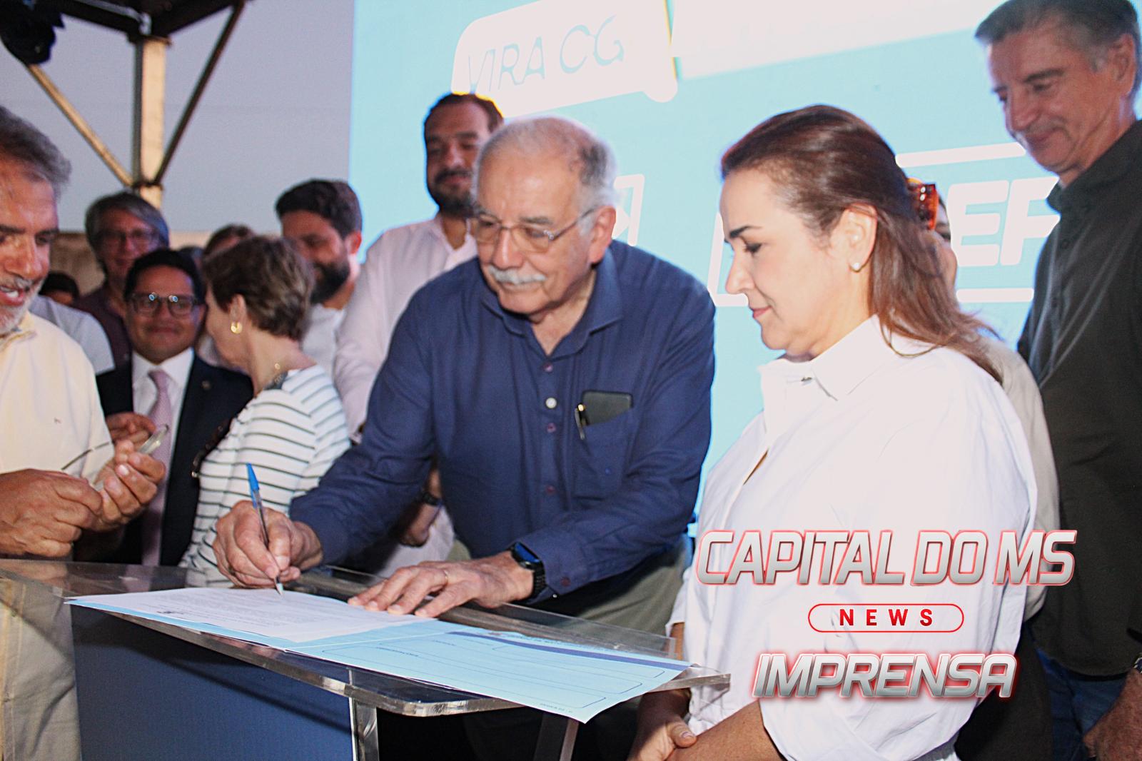Secretário da SEAR, Darci Caldo, participa do lançamento da pavimentação asfáltica e destaca união política que viabiliza investimentos de R$ 280 milhões em Campo Grande. Secretário da SEAR, Darci Caldo, participa do lançamento da pavimentação asfáltica e destaca união política que viabiliza investimentos de R$ 280 milhões em Campo Grande.