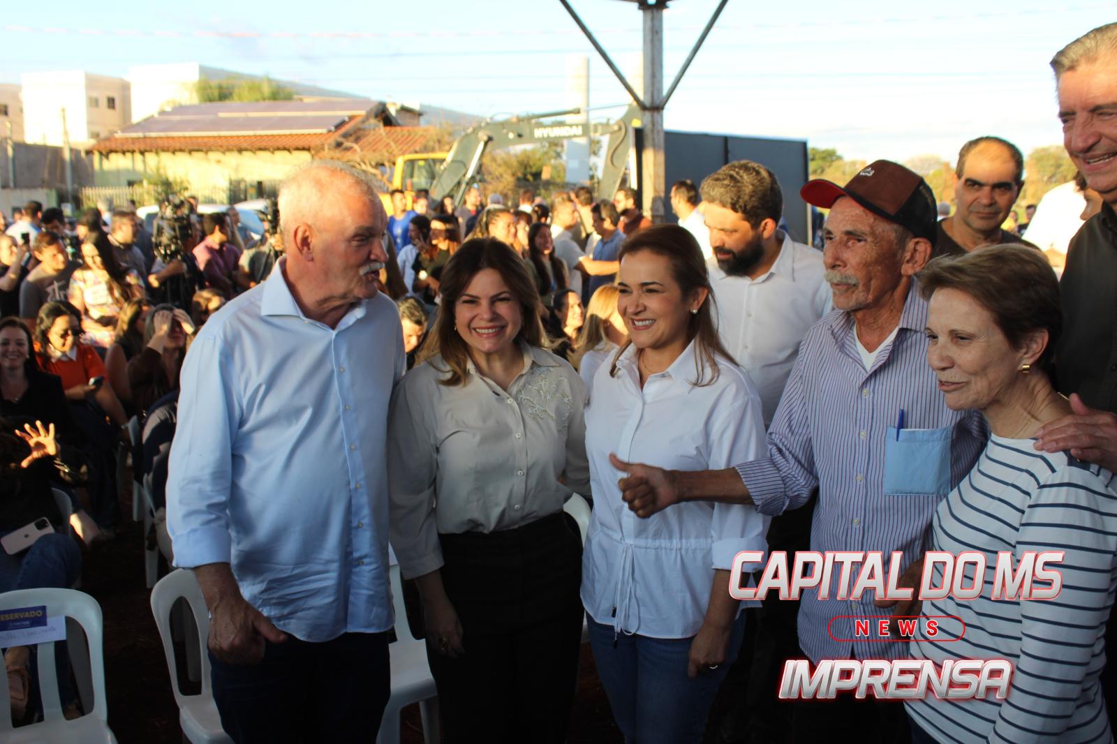 Secretário da SEAR, Darci Caldo, participa do lançamento da pavimentação asfáltica e destaca união política que viabiliza investimentos de R$ 280 milhões em Campo Grande. Secretário da SEAR, Darci Caldo, participa do lançamento da pavimentação asfáltica e destaca união política que viabiliza investimentos de R$ 280 milhões em Campo Grande.