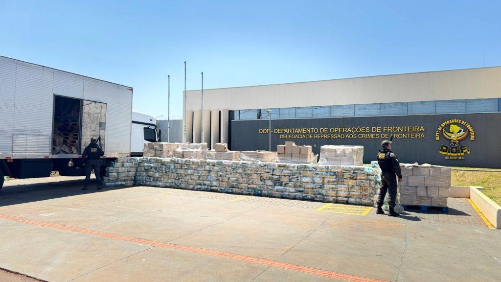 DOF amplia apreensões e desarticulam movimentação de R$ 320 milhões do crime no 1º semestre de 2026. DOF amplia apreensões e desarticulam movimentação de R$ 320 milhões do crime no 1º semestre de 2026.