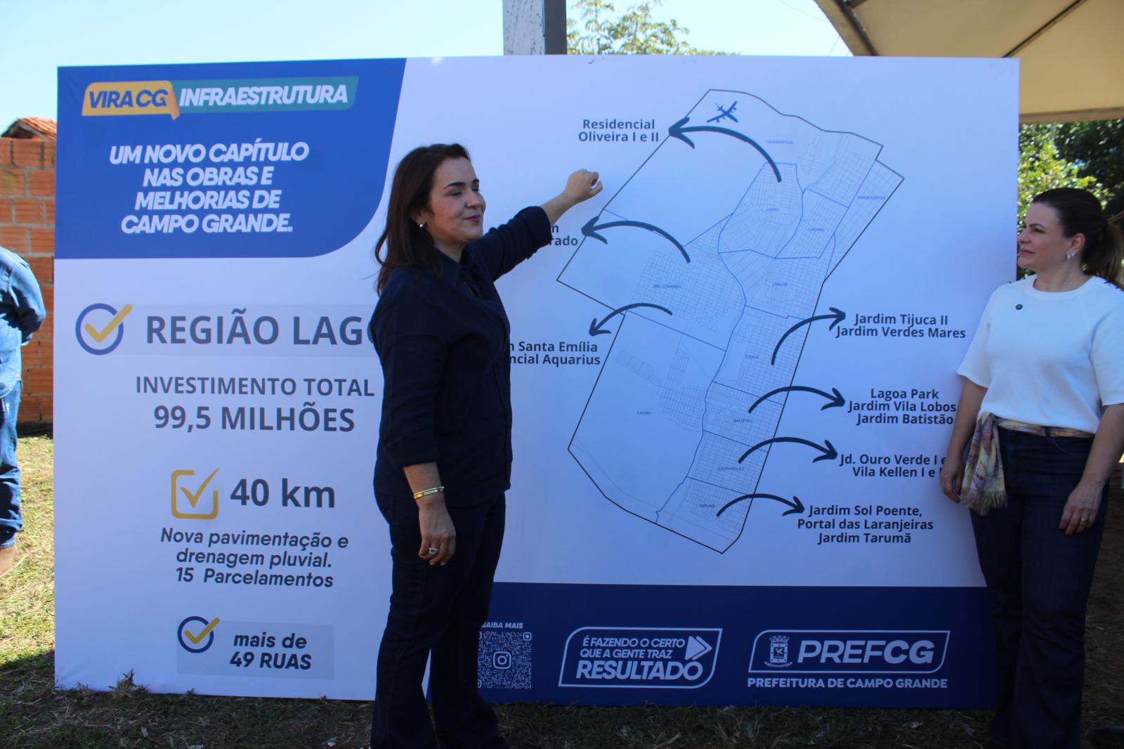  Asfalto novo: Prefeita Adriane Lopes inicia obras no Jardim Oliveira.