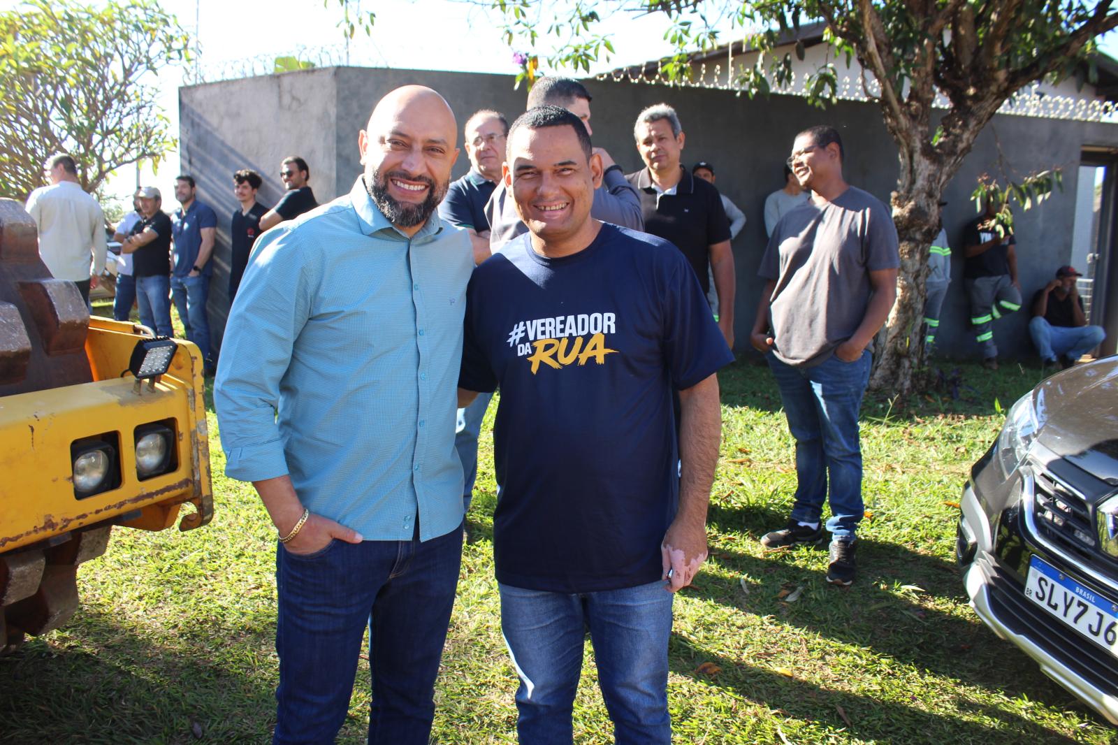  Asfalto novo: Prefeita Adriane Lopes inicia obras no Jardim Oliveira.