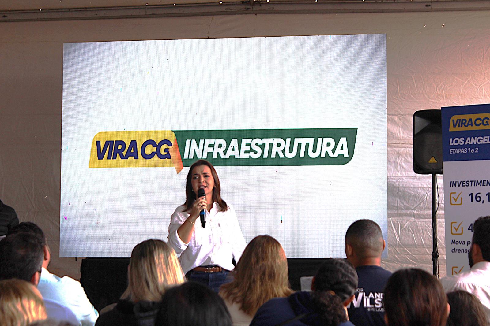 Prefeita Adriane Lopes autoriza início do asfaltamento no Jardim Los Angeles nesta quinta-feira. Prefeita Adriane Lopes autoriza início do asfaltamento no Jardim Los Angeles nesta quinta-feira.