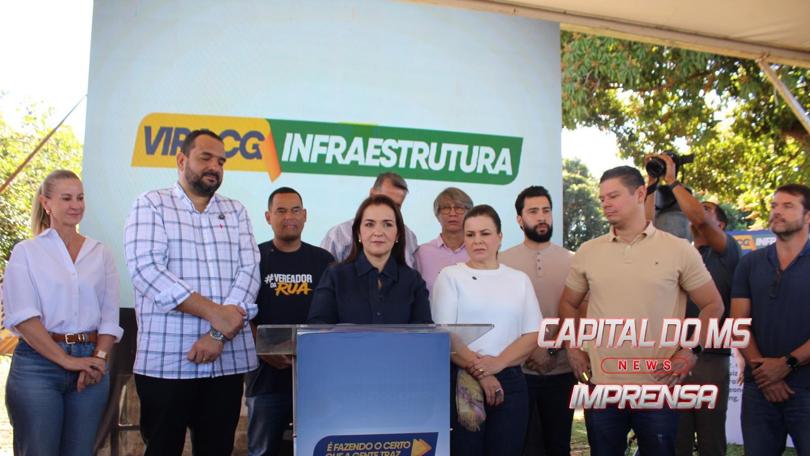 Prefeita Adriane Lopes leva asfalto novo ao Jardim Oliveira e transforma a região.