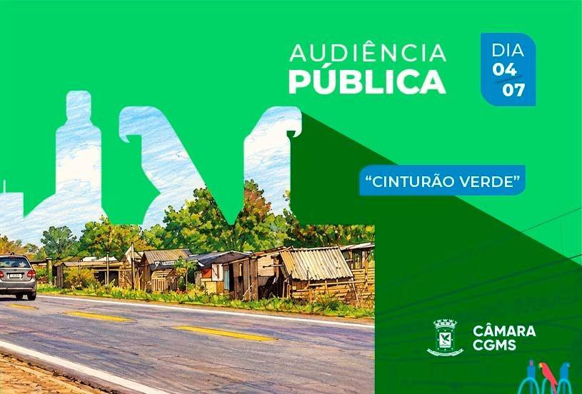 Cinturão Verde de Campo Grande será debatido durante Audiência em acampamento.