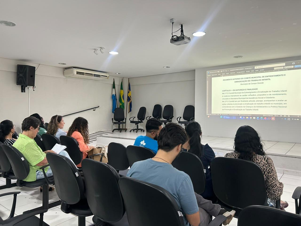 Comitê aprova regimento contra trabalho infantil.
