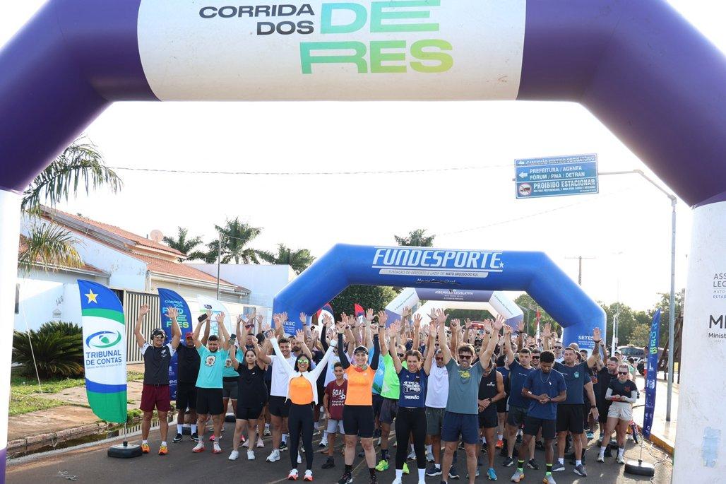 Costa Rica encerra circuito de treinões da 4ªCorrida dos Poderes programada para novembro Friozinho típico das manhãs de inverno não afugentou população que foi prestigiar evento.