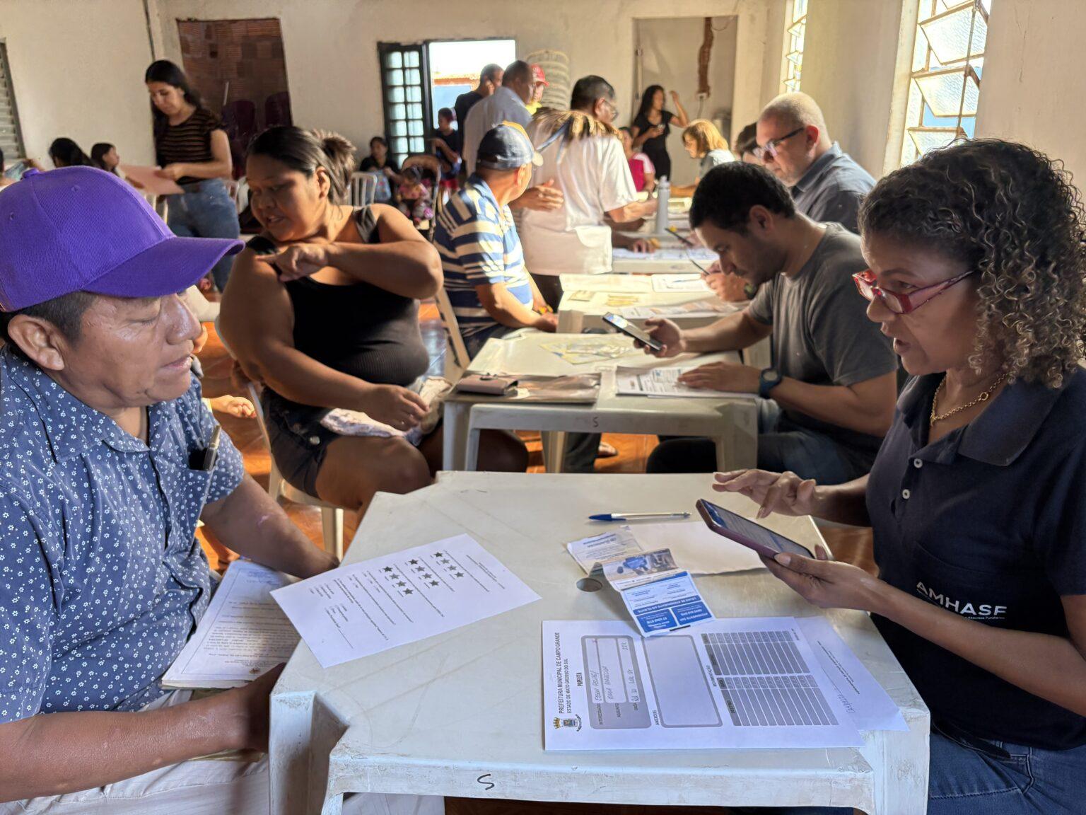 Emha atende 34 famílias da comunidade Índio Forte.