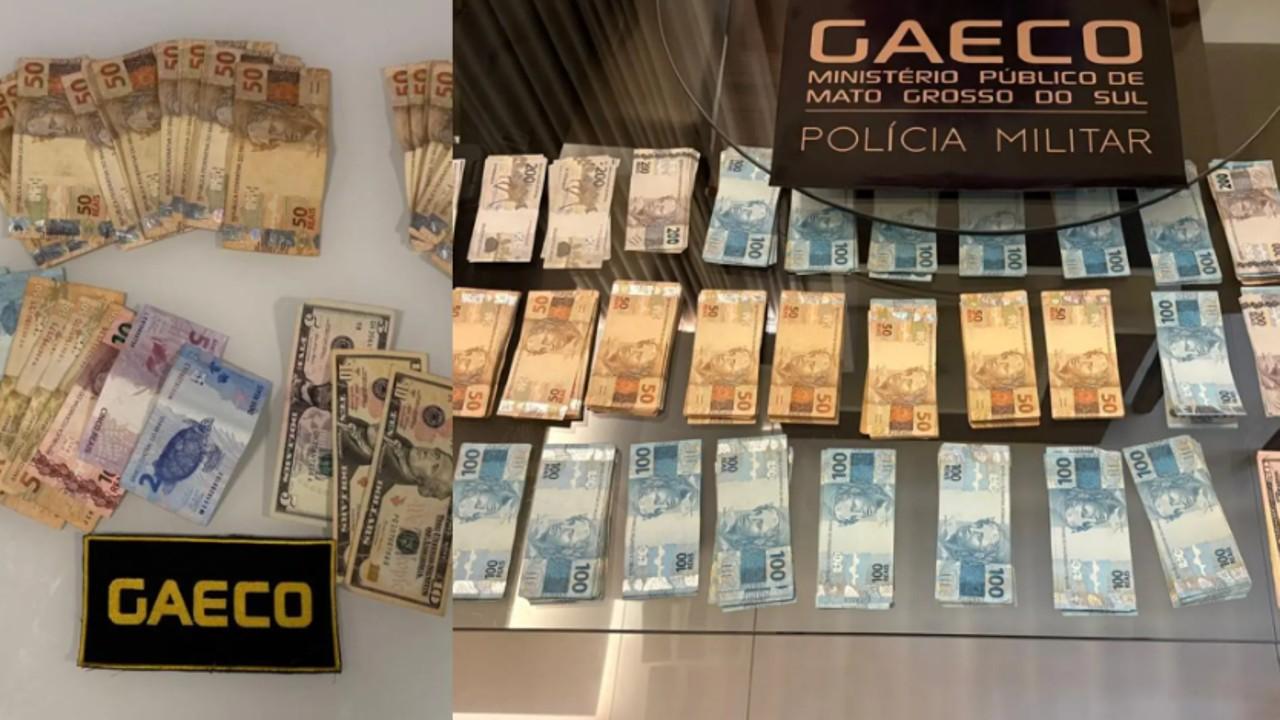 Gaeco apreende R$ 3 milhões em cheques e detém 14 suspeitos na Operação Gutenberg.