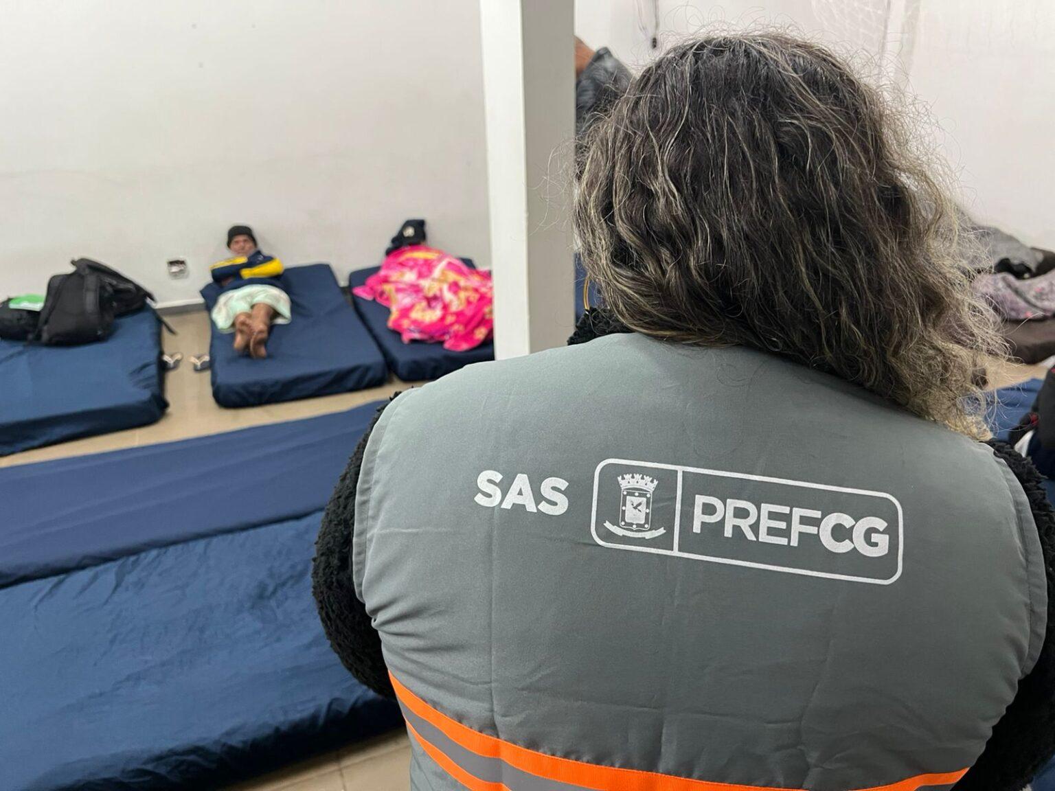 Inverno Acolhedor reabre ponto de apoio nesta segunda-feira.
