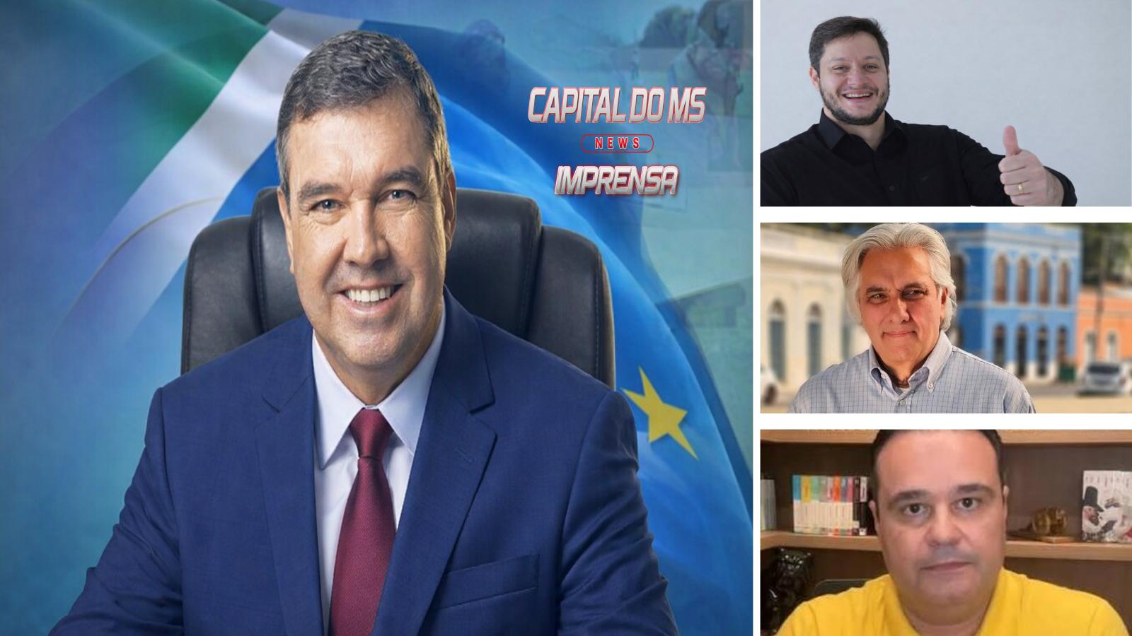 Pesquisa Ranking mostra Eduardo Riedel na frente com 36%; Fábio tem 18% e Delcídio 7% na Capital.