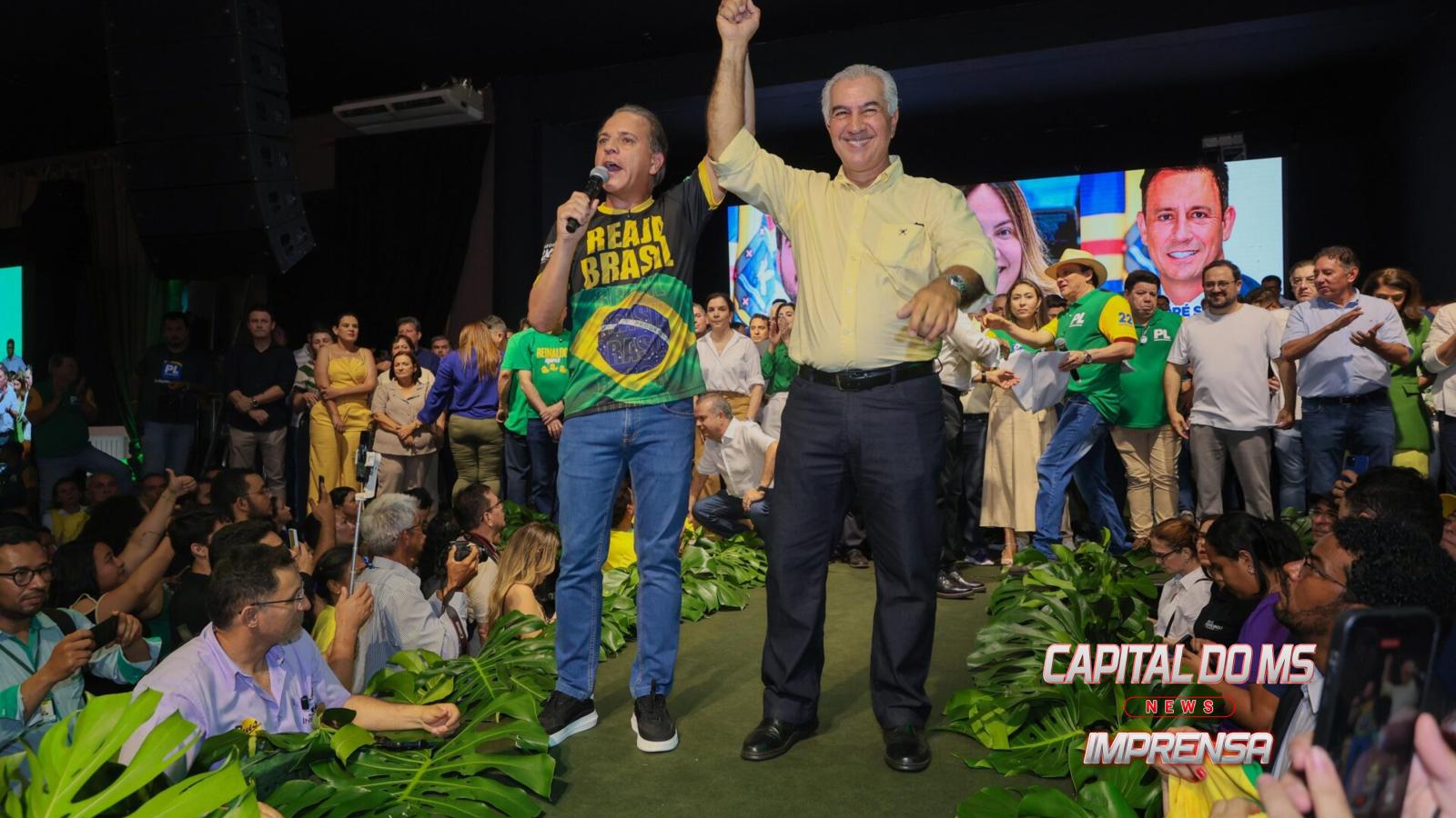 Reinaldo Azambuja coloca futuro político de Coronel David nas mãos do deputado.