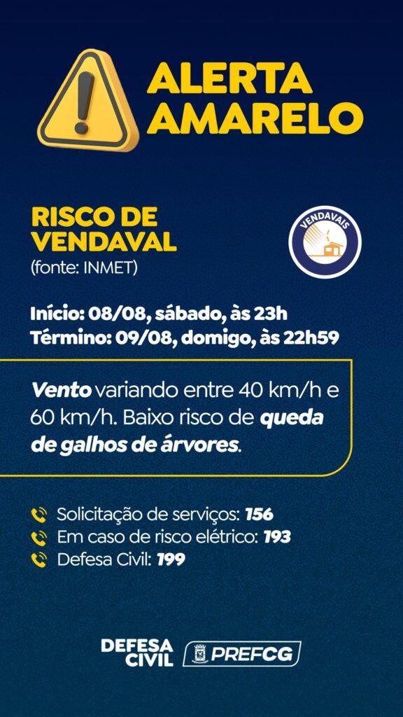Defesa Civil emite alerta para risco de vendaval. Defesa Civil emite alerta para risco de vendaval.