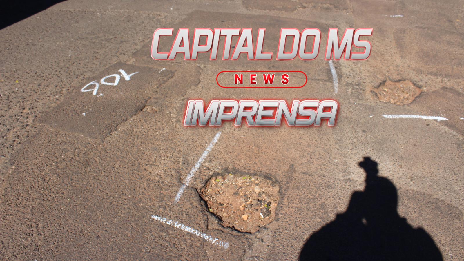 Prefeita Adriane Lopes realiza mutirão de reparos viários na Vila Taquarussu no sábado.