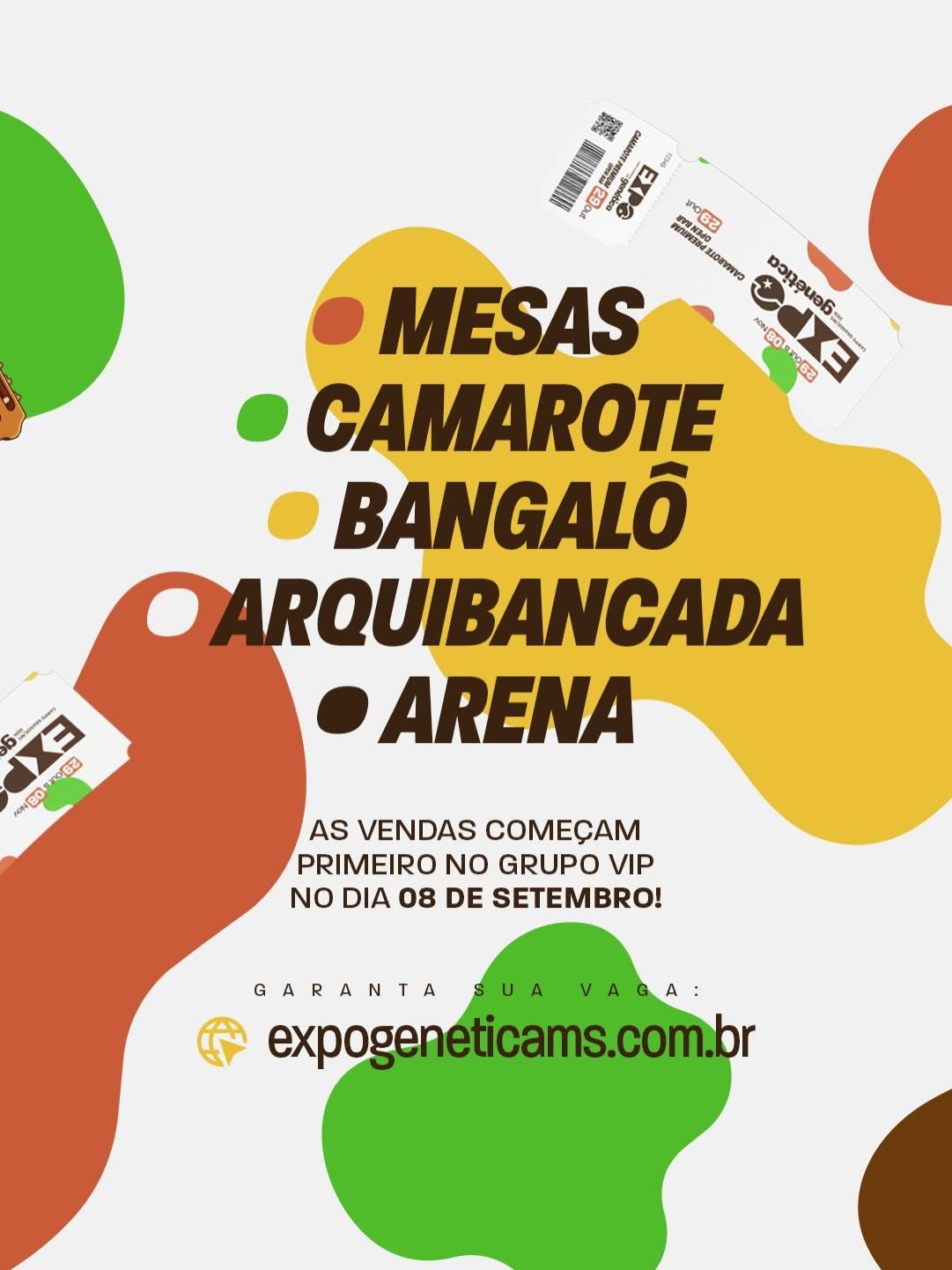 ExpoGenética MS 2026: tradição, inovação e espetáculo no coração do Estado.