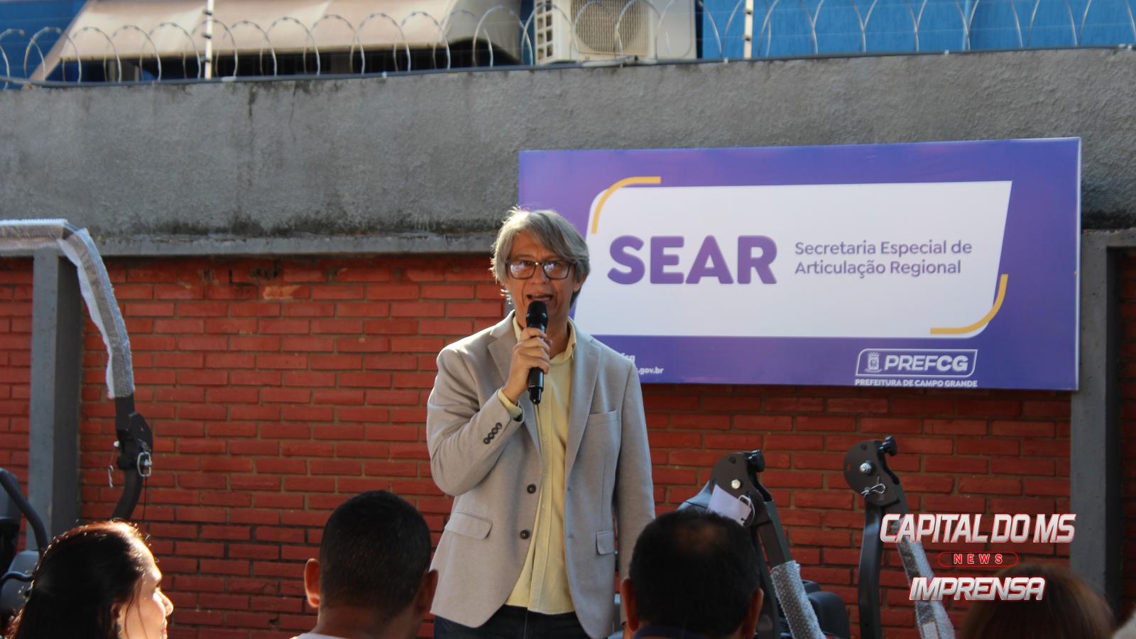 Secretário Darci Caldo e prefeita Adriane Lopes reforçam zeladoria urbana com novos equipamentos.