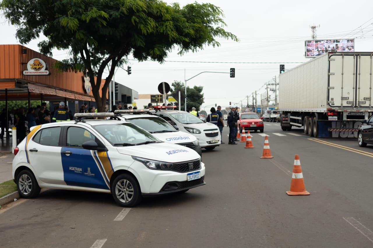 Agetran alerta para interdições neste domingo e segunda.
