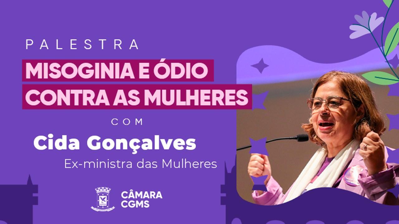 Câmara promove palestra de reflexão sobre misoginia e violência contra as mulheres.