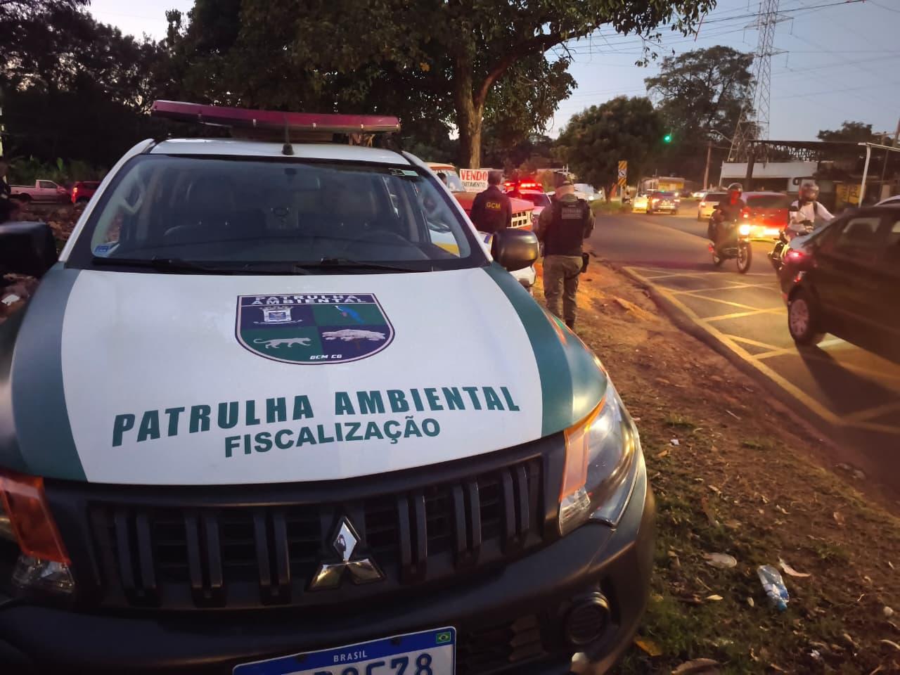 Fiscalização paralisa evento sem licença ambiental.