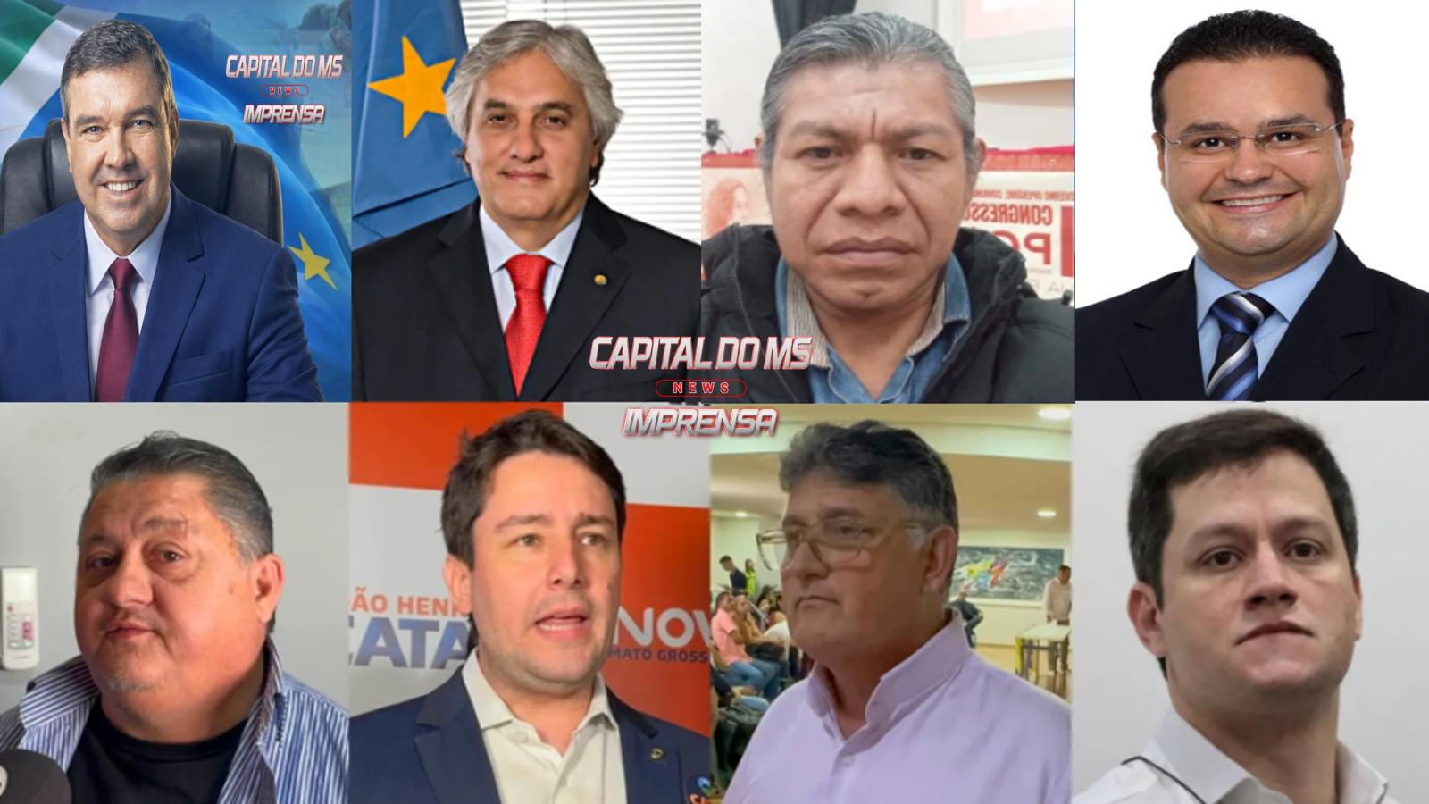 Metade dos candidatos ao Governo de MS ficará fora do horário eleitoral gratuito na TV.