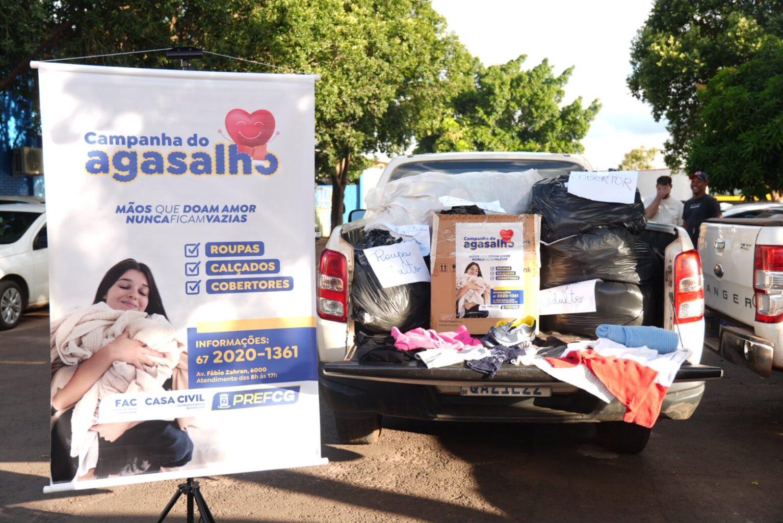 Praça do Rádio reúne doações e solidariedade neste sábado.