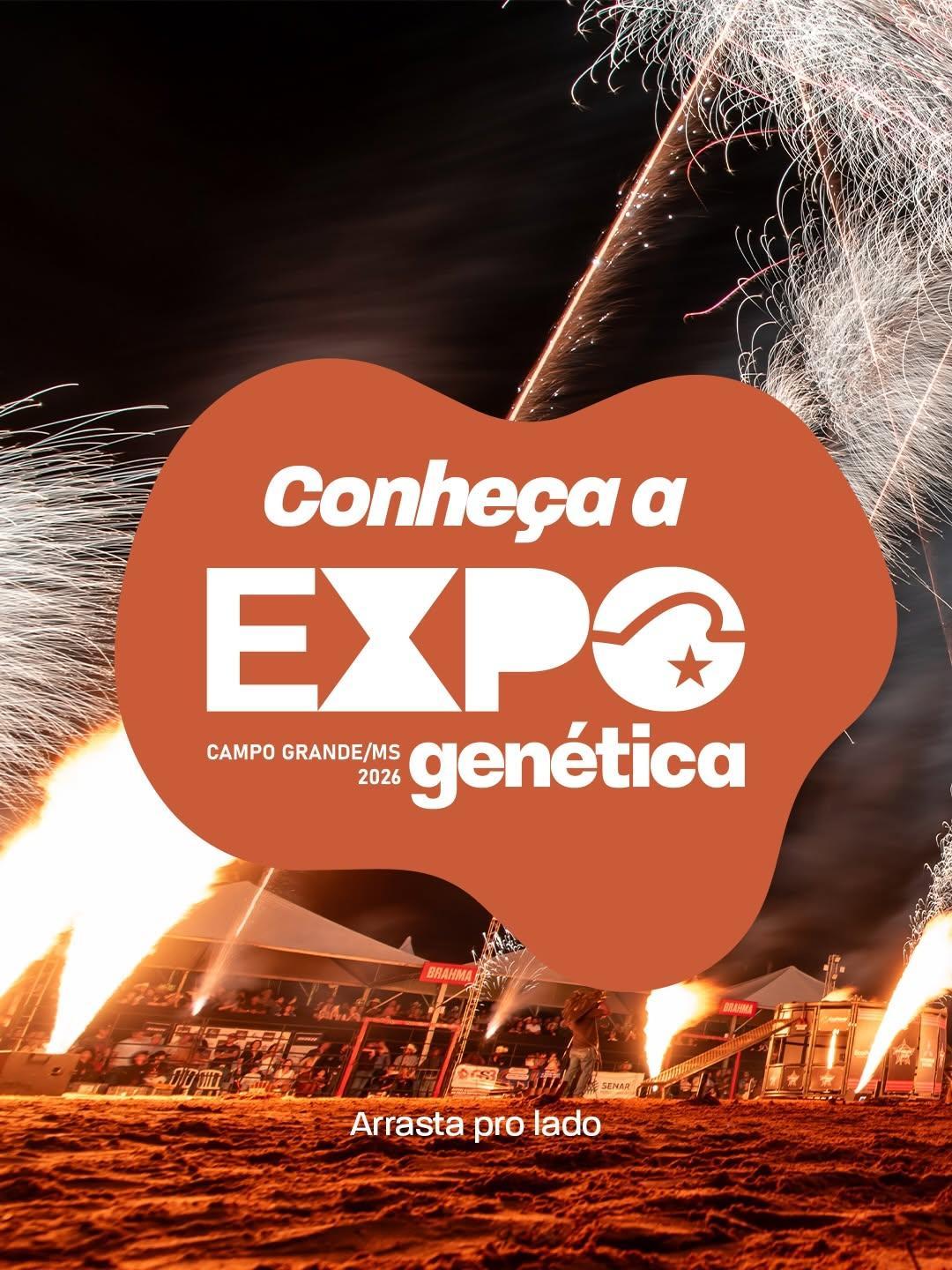 Expogenética MS 2026: tradição, inovação e entretenimento em um só evento Parque de exposições  Laucídio Coelho.