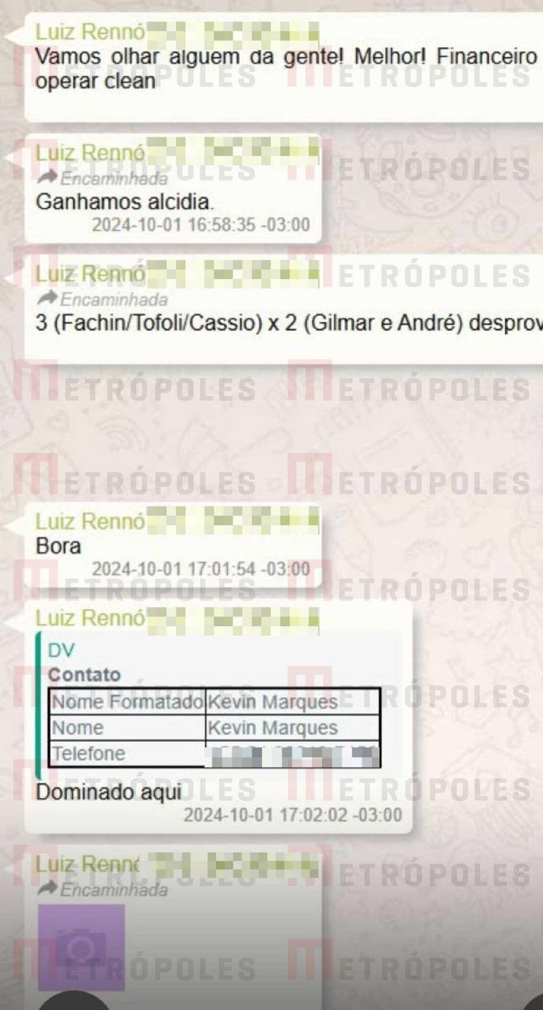 Mensagens de Vorcaro mencionam R$ 500 mil ligados ao filho de Nunes Marques. Mensagens de Vorcaro mencionam R$ 500 mil ligados ao filho de Nunes Marques.