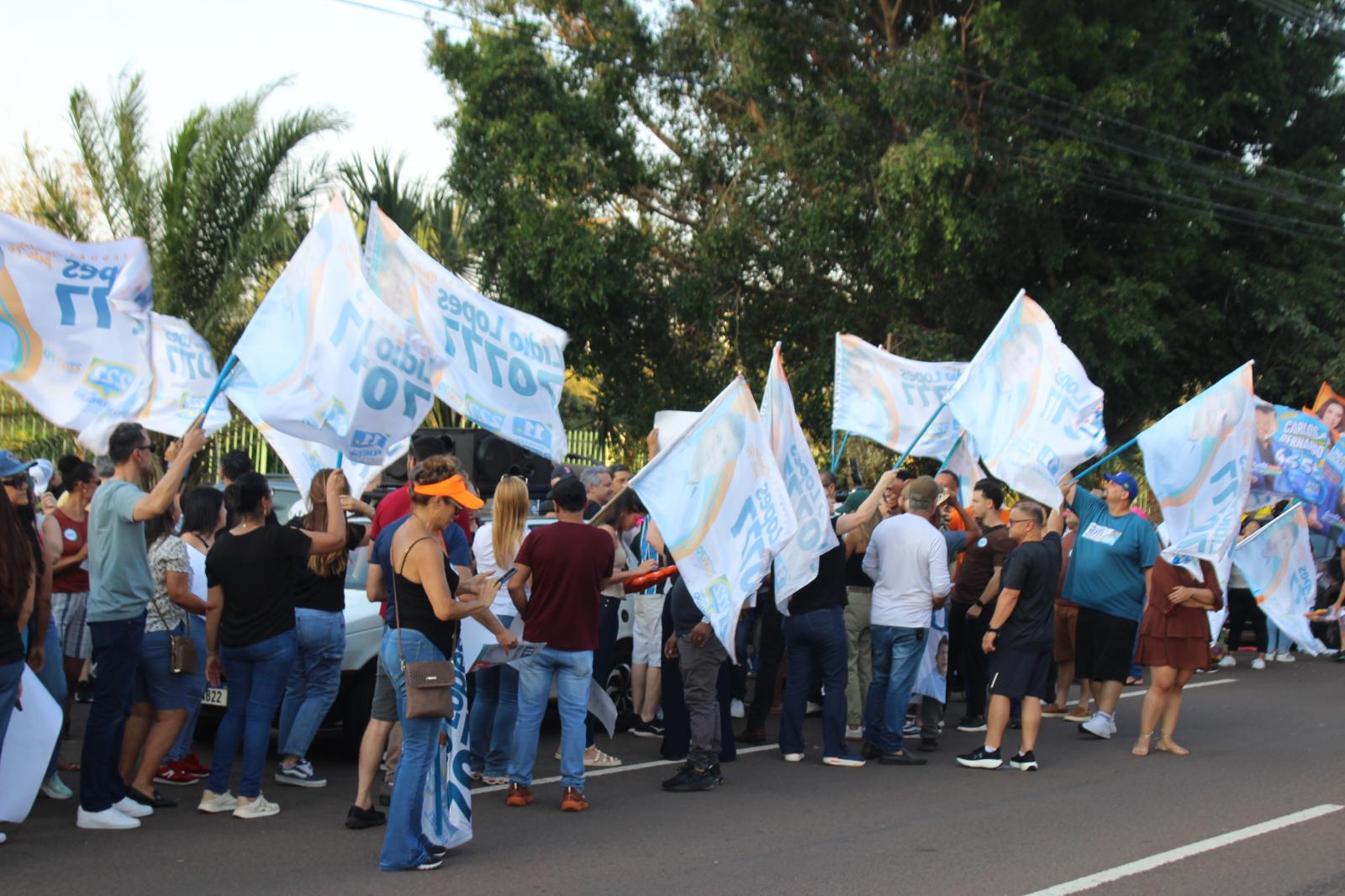 Lidio Lopes intensifica campanha na reta final e destaca apoio popular rumo ao quinto mandato.