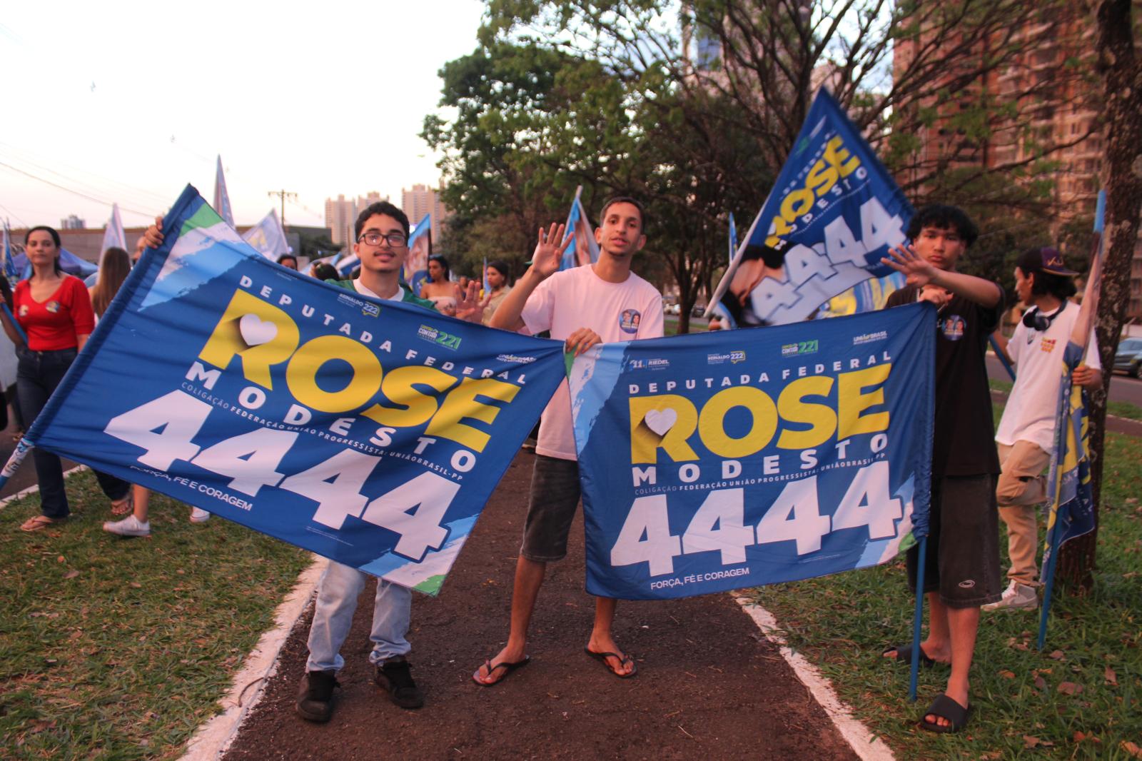 Rose Modesto intensifica agenda no interior e reforça compromisso com os municípios na reta final da campanha. Rose Modesto intensifica agenda no interior e reforça compromisso com os municípios na reta final da campanha.