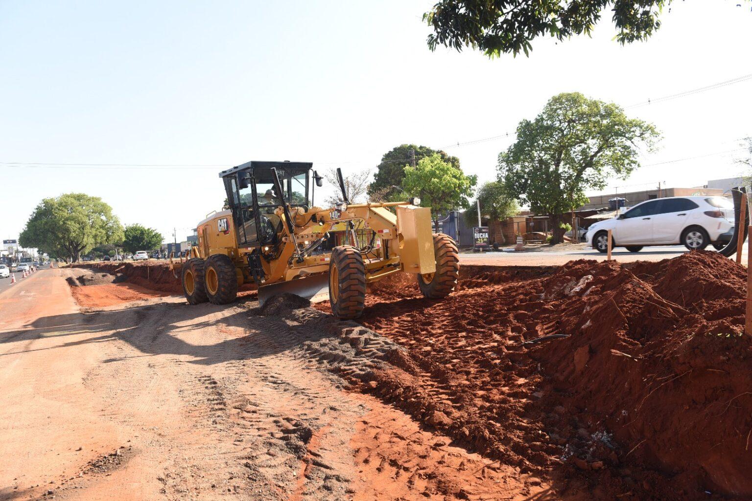 Corredor de ônibus da Gunter Hans entra na reta final das obras.