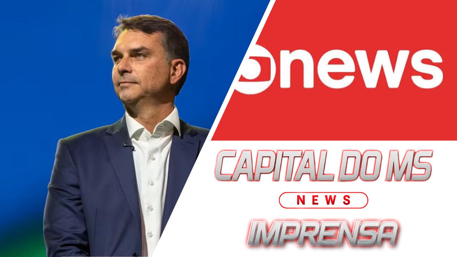 GloboNews volta atrás e admite erro sobre episódio ligado a Flávio Bolsonaro e Nossa Senhora Aparecida.