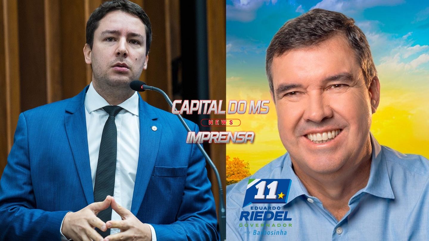 Justiça Eleitoral rejeita três ações de João Henrique Catan contra Eduardo Riedel por conteúdo com IA.