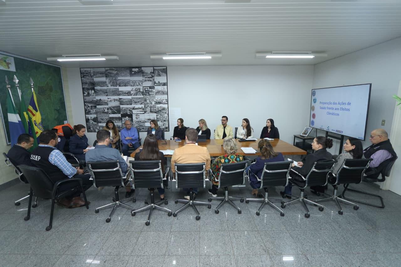 Prefeita Adriane Lopes promove integração de secretarias na prevenção contra efeitos do El Niño.