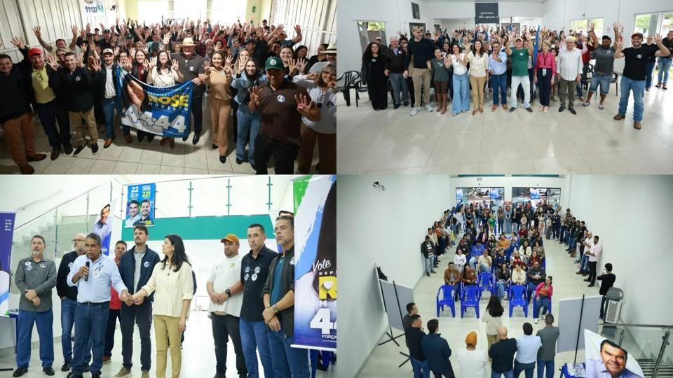 Rose Modesto leva ações para impulsionar economia e ampliar atendimento à saúde no interior de Mato Grosso do Sul.