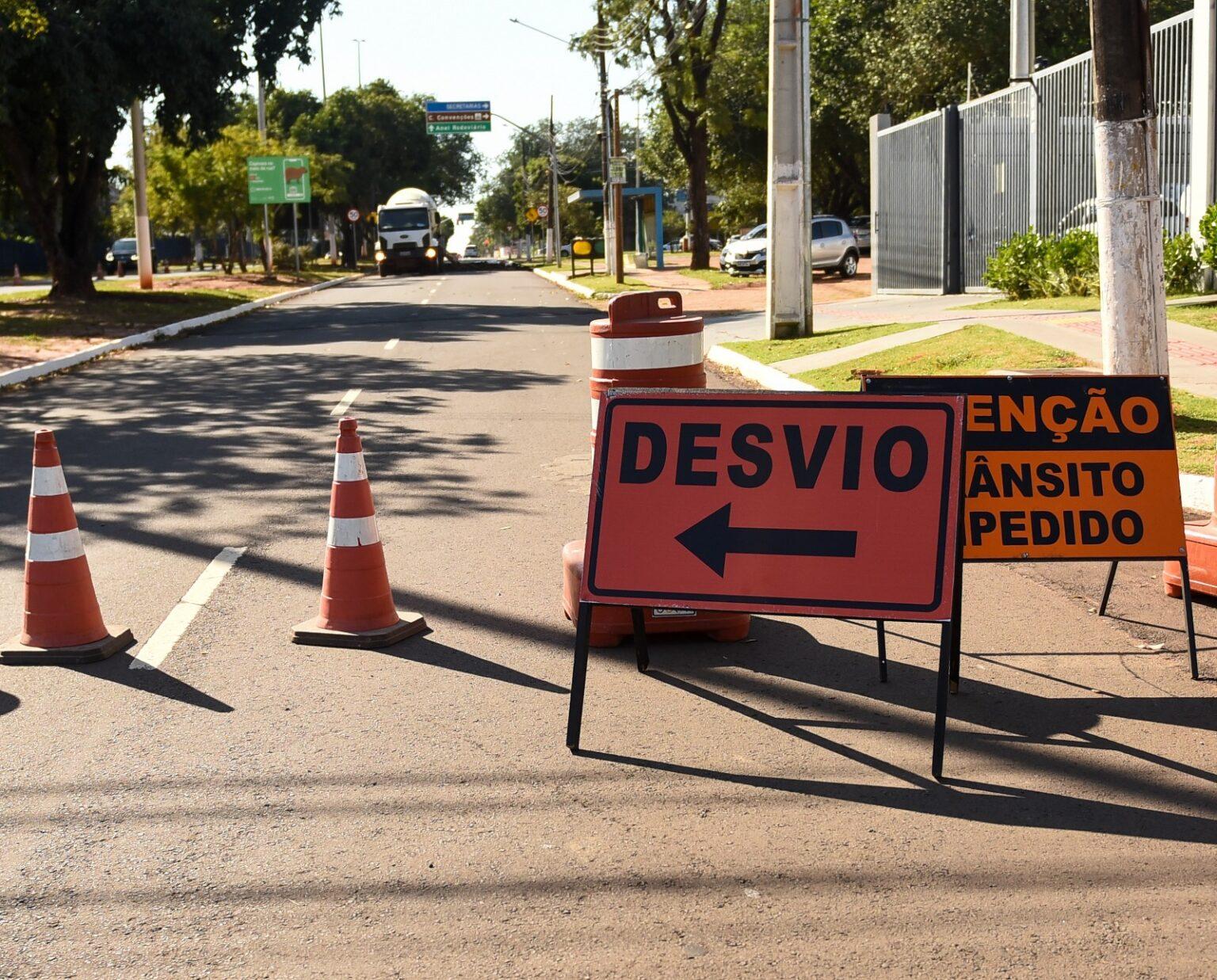 Três pontos terão interdições temporárias neste sábado.