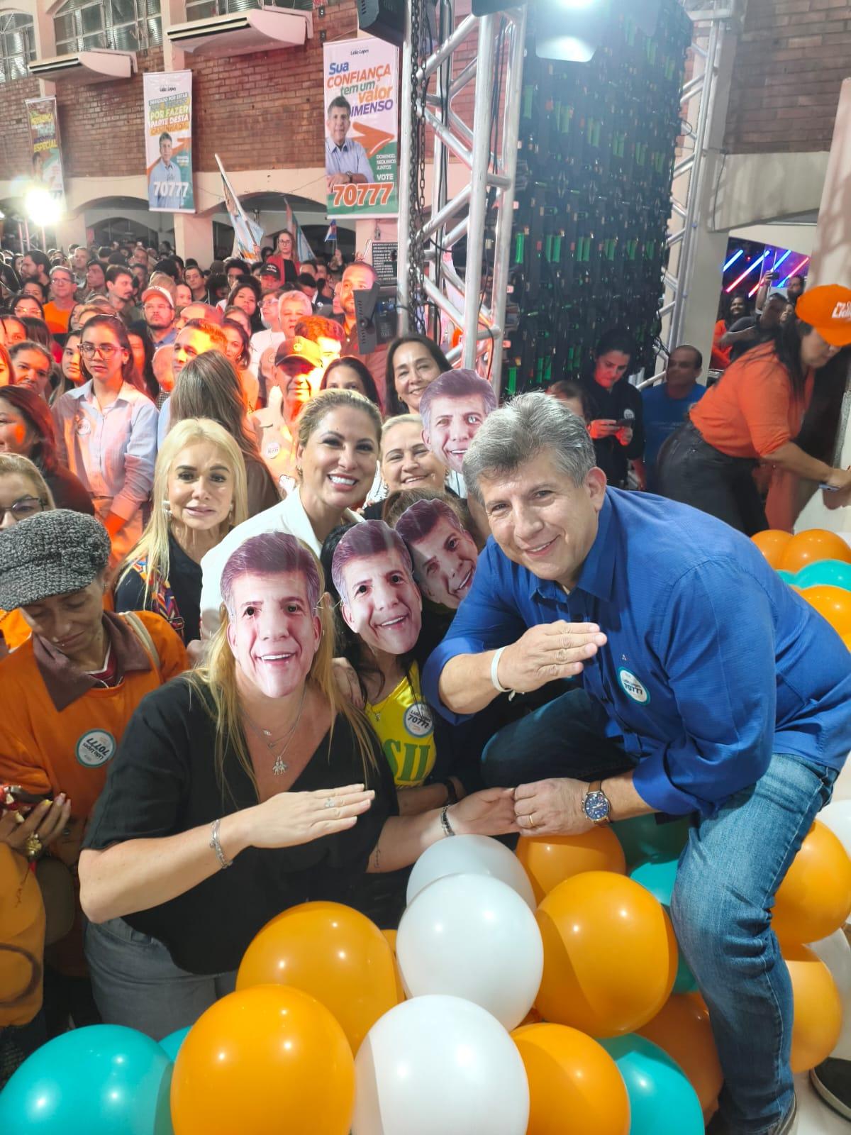 Lidio Lopes encerra campanha com grande reunião da vitória e agradece apoio da população, amigos e colaboradores na Nipo Brasileira. Lidio Lopes encerra campanha com grande reunião da vitória e agradece apoio da população, amigos e colaboradores na Nipo Brasileira.
