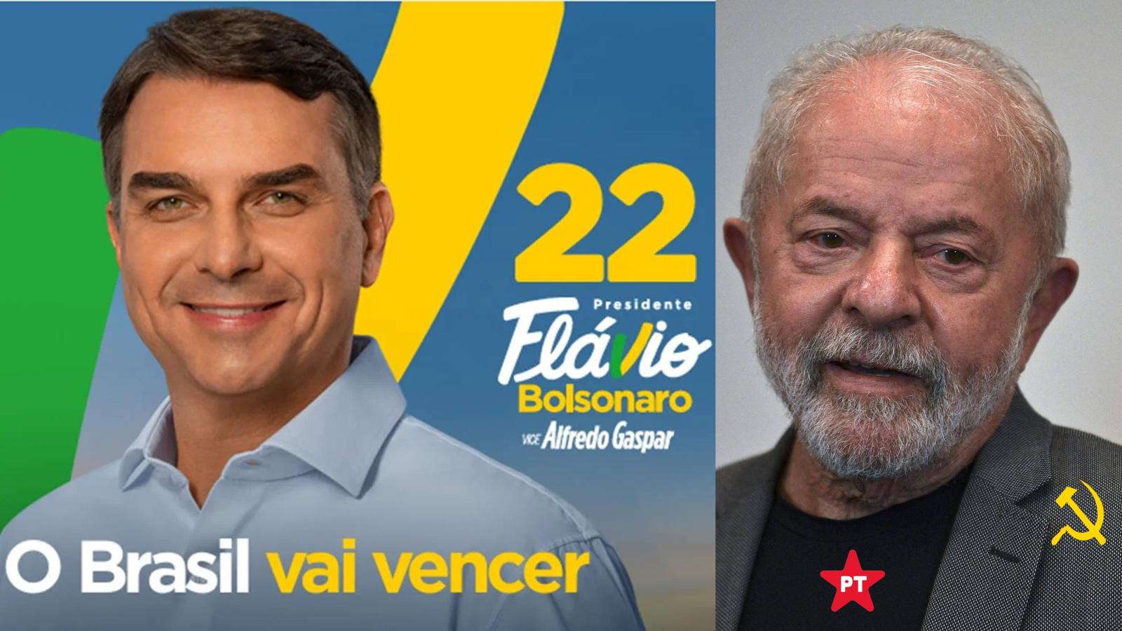 Nova Pesquisa Atlas: Flávio Bolsonaro lidera 2º turno com 51,1% dos votos válidos; contra 48,9% de Lula.