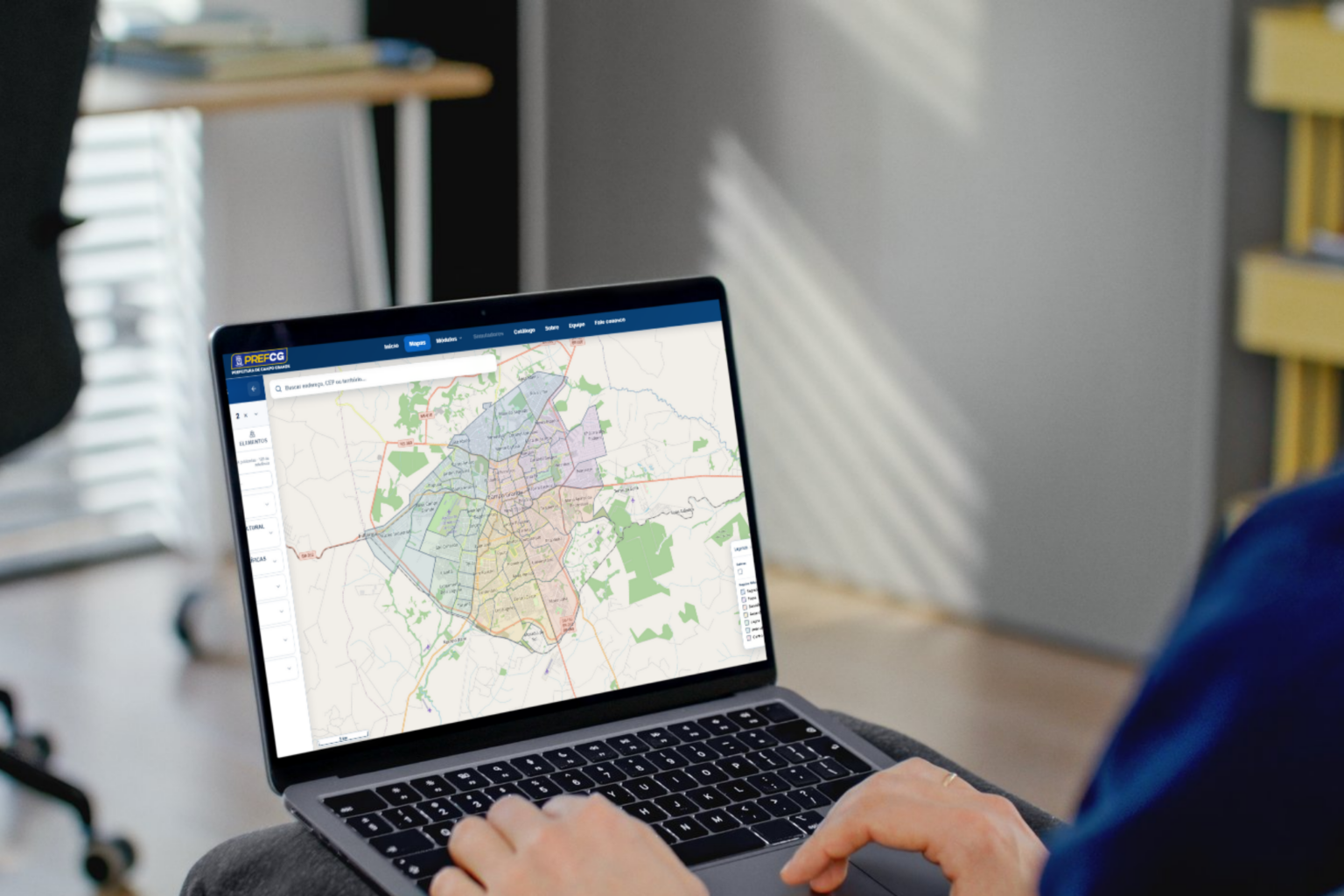 Plataforma Sisgran 2026 simplifica consulta de mapas.